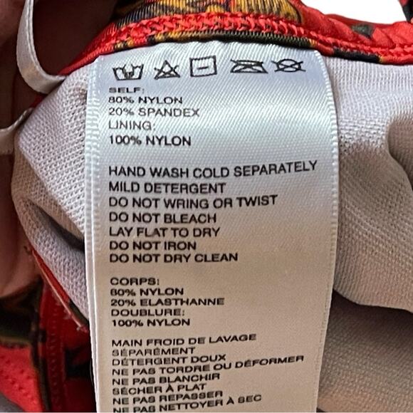 UO One-Piece Floral Swimsuit, Cross Bac Straps, Summer, Beach, Vacation, S - Picture 11 of 12